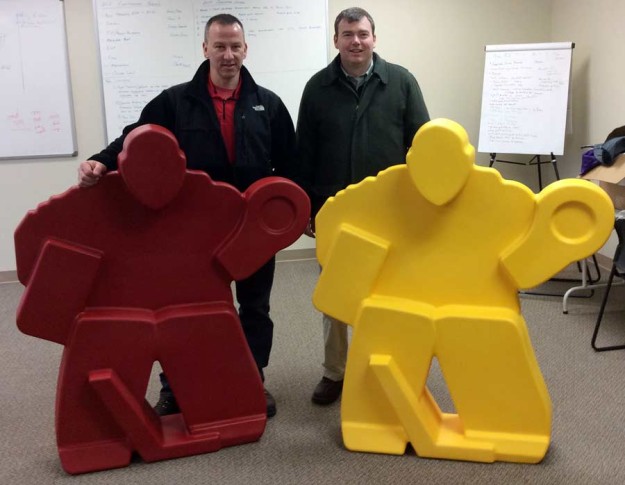 Practice Goalie for Ice Hockey